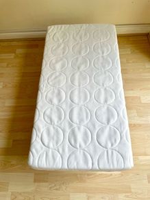 Foam mattress for cot 60x120x10 cm