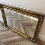 Vintage Large Rectangular Bevelled Mirror Circa 1990's Image 2