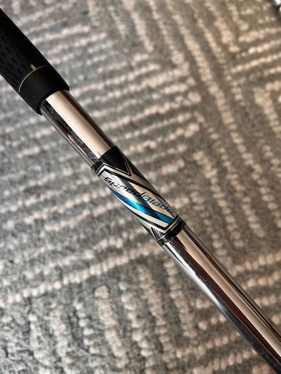 left hand TaylorMade Speed Blade golf clubs