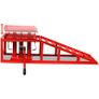 Car Repair Ramps 2 pcs Red Steel Image 2