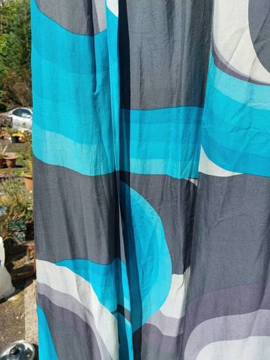 Monsoon silk vintage maxi dress size 10 (free postage)