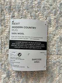 Brand New 100% Wool Rug