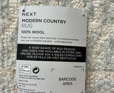 Brand New 100% Wool Rug