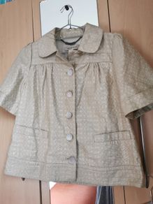See by chloe gold-tone blazer UK 8