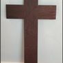1940s Wooden Wall Crucifix / Cross Image 2
