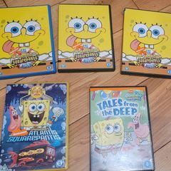 Free Spongebob Squarepants DVDs x5