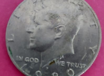 1980 P American KENNEDY Half Dollar coin