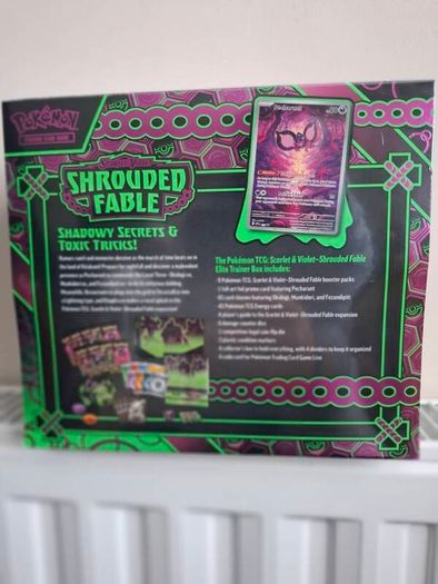 Pokemon Scarlet and Violet Shrouded Fable Elite Trainer Box