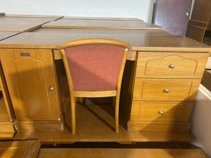 Hotel hardwood dressing table and study office desk and chair x40