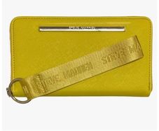 Steven Madden-brand new big wallet yellow great christmas present