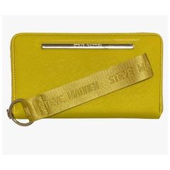 Steven Madden-brand new big wallet yellow great christmas present