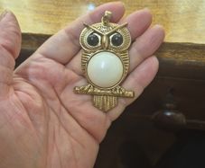 Vintage Owl Pendant