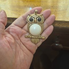 Vintage Owl Pendant