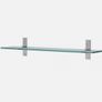 Grundtal IKEA glass bathroom shelf Image 5