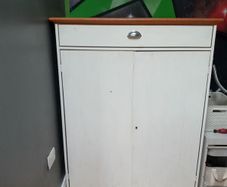 Tall Bathroom/ Storage Pine Cabinet