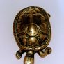 Vintage brass turtle figurine Image 3