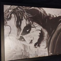 framed poster