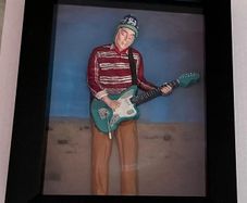 Red Hot Chili Peppers art figure