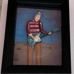 Red Hot Chili Peppers art figure