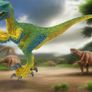 Schleich Velociraptor No 14585 Dinosaur Image 3