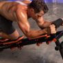 _Fitness Equipment FITTGym FITT Gym MultiGym Home Workout Machine, Collapsible & Easy Assemble, Adjustable Positioning for Total Body, Orange, Large Image 5