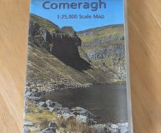 Comeragh Mountains Hiking Map