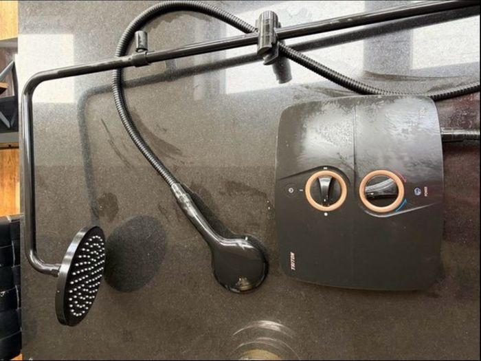 Triton Black Shower