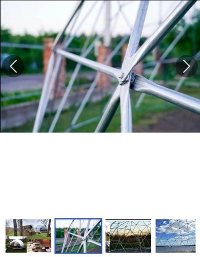Brand New 3m(10ft) Luxury Extremely Strong Structure Dome Igloo Glamping for Irish Weather