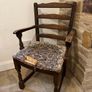 Vintage 3 chairs + 1 armchair Image 2