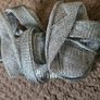 Principles Grey Fascinator & Grey Beaded Bag Image 4