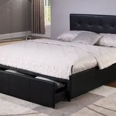 NEW 5ft storage bed & mattress!!