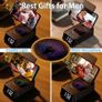 Gifts for Men Women, Phone Stand with Bluetooth Speaker&Clock, Birthday Gifts for Him, Phone Holder with Wireless Speaker, Ideal for Dad Mom Husband Boy, Cool Tech Gadget for Men Image 6