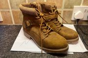 New Look brown suede ankle boots