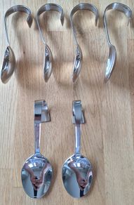 Ernesto stainless steel spoons/ladles X 6