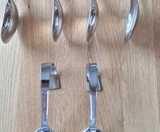 Ernesto stainless steel spoons/ladles X 6