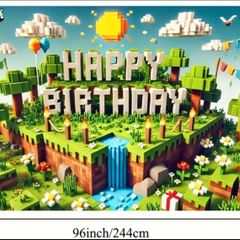 Mindcraft Birthday party bits (on sale)