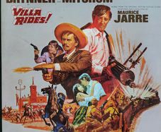 Maurice Jarre - Villa Rides! Vinyl LP (1968) UK 1st Pressing Soundtrack Score EX+