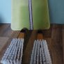 Vintage Wall Hanging Clothes Brush Set Image 5