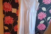 white summer dress