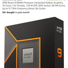 AMD Ryzen 9 9950X AM5 16-Core 32-Thread Processor