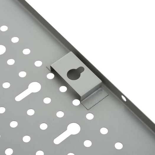 Wall-mounted Peg Boards 4 pcs 40x58 cm Steel
