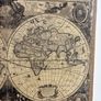 Large decorative canvas wall art print featuring a 1630 historic world map Image 3