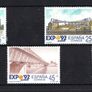 1991 Spain EXPO `92, Sevilla (issue 6) Commemorative Stamps Mint Never Hinged (MNH) with marketing pamphlet. Image 2