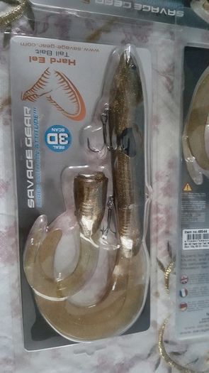 Savage Gear 3D hard eel tail bait 25cm 109g