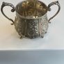 Antique Sterling Silver Sugar Bowl : Birmingham Hallmarked Image 5