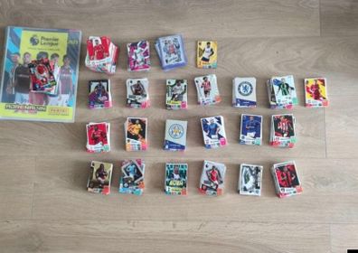 Thousands of Panini Football Cards