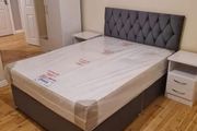 New Stylish SINGLE ,Double, King And Superking Sizes Divan Beds Instock. Tufted Memory Foam Mattresses And Optional Drawers Available