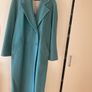 turquoise coat Image 2