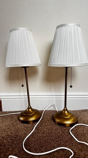 IKEA Pair of Table Lamps - 30euro