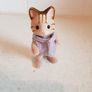 Sylvanian Families Beige Striped Cat Image 4